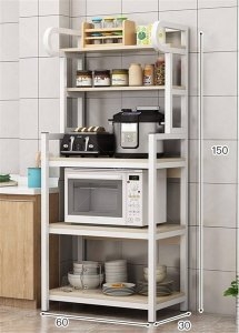 Oven stand with shelves, Kitchen Rack for Multi-Use