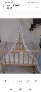 Imported baby cot