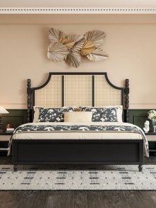 Vikar bed with 2 side tables