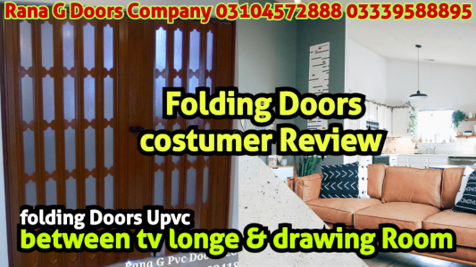Pvc folding Doors