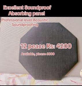 Acoustic Soundproof penal 4000 piece Available