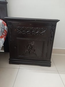 Bed Set (without mattress) and dressing table