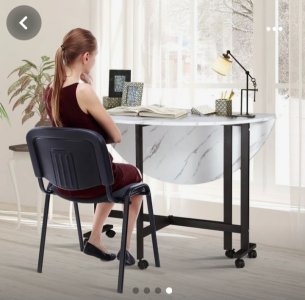 Portable Home dining table, Movable dining table, foldable dining table,