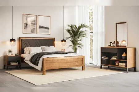 Crescent Quest Queen Size Bed