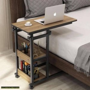 Wooden Laptop Side Table For Sofa And Bed