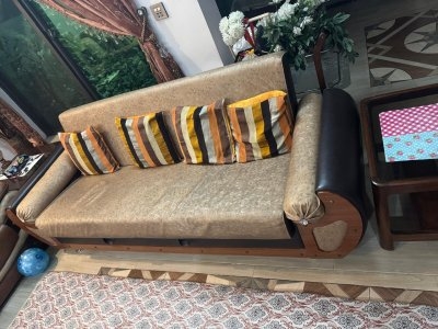3 Seater sofa cum bed