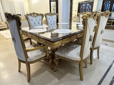 Royal 6 seater dining table set