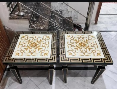 Set of three tables