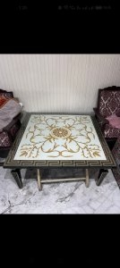 Set of three tables