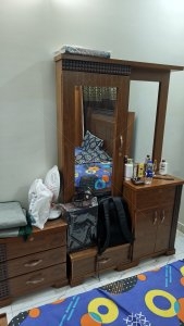 Complete Bed Dressing and Drawers Set